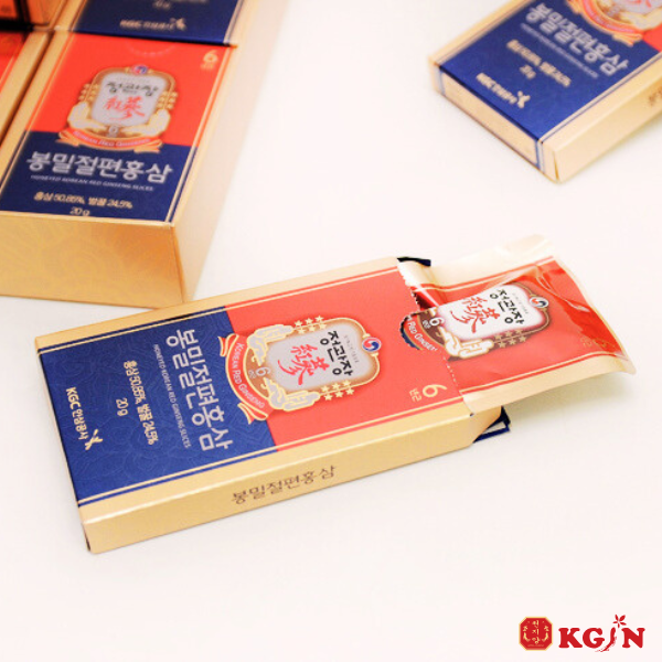 sâm mật ong cắt lát chính hãng